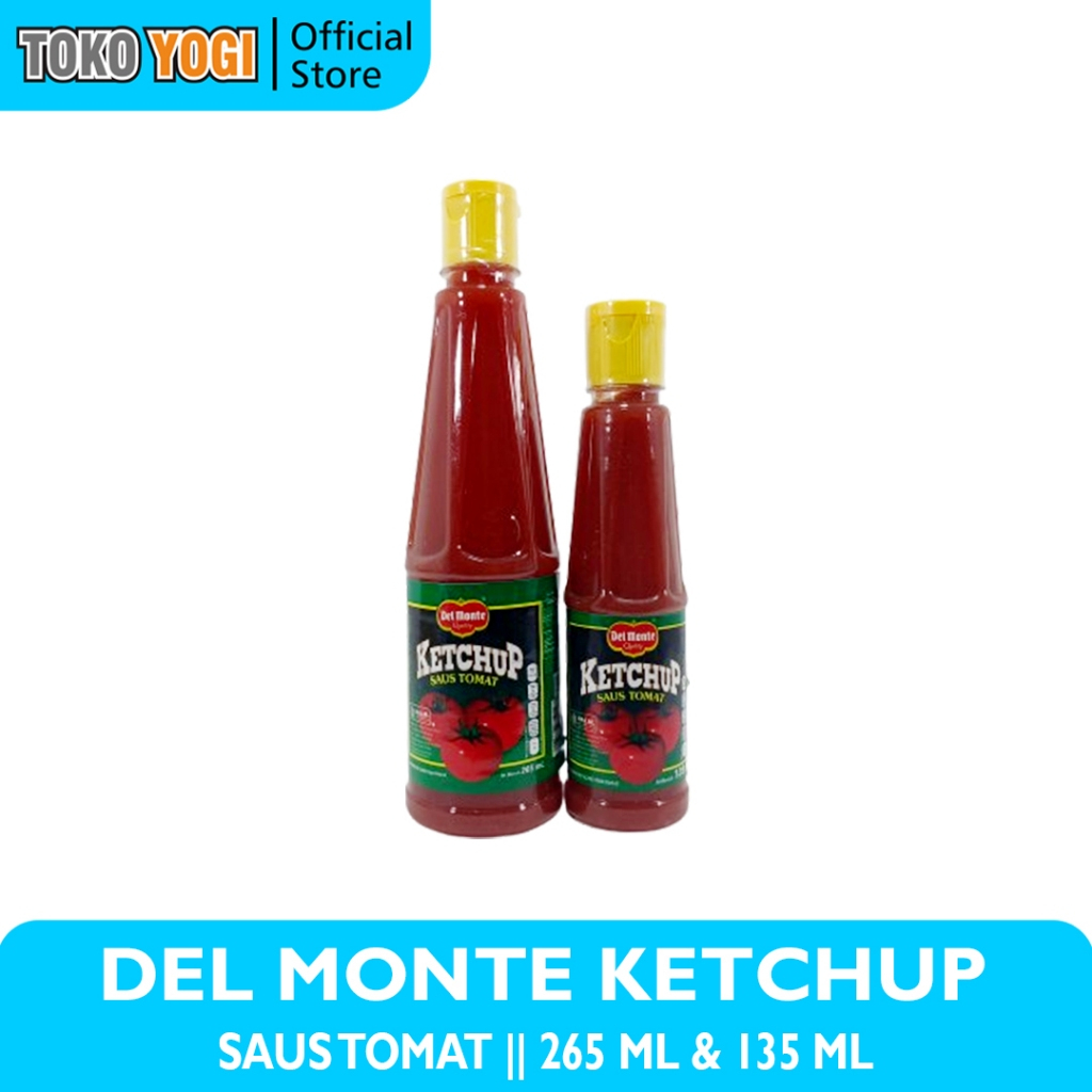 

DEL MONTE KETCHUP SAUS TOMAT BOTOL