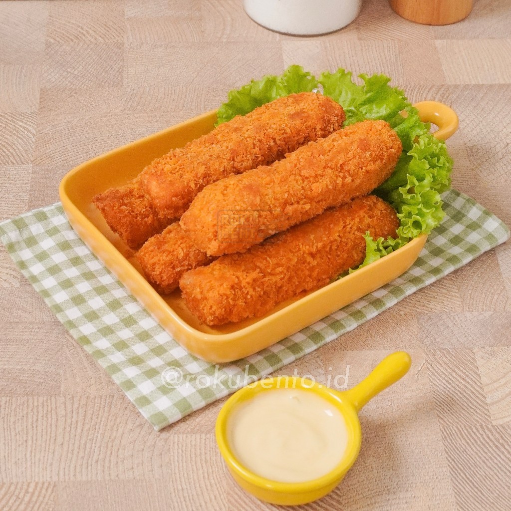 

Dori Sticks Roku Bento isi 5 - Homemade Ikan Katsu Siap Goreng Lauk Bekal Sekolah Praktis