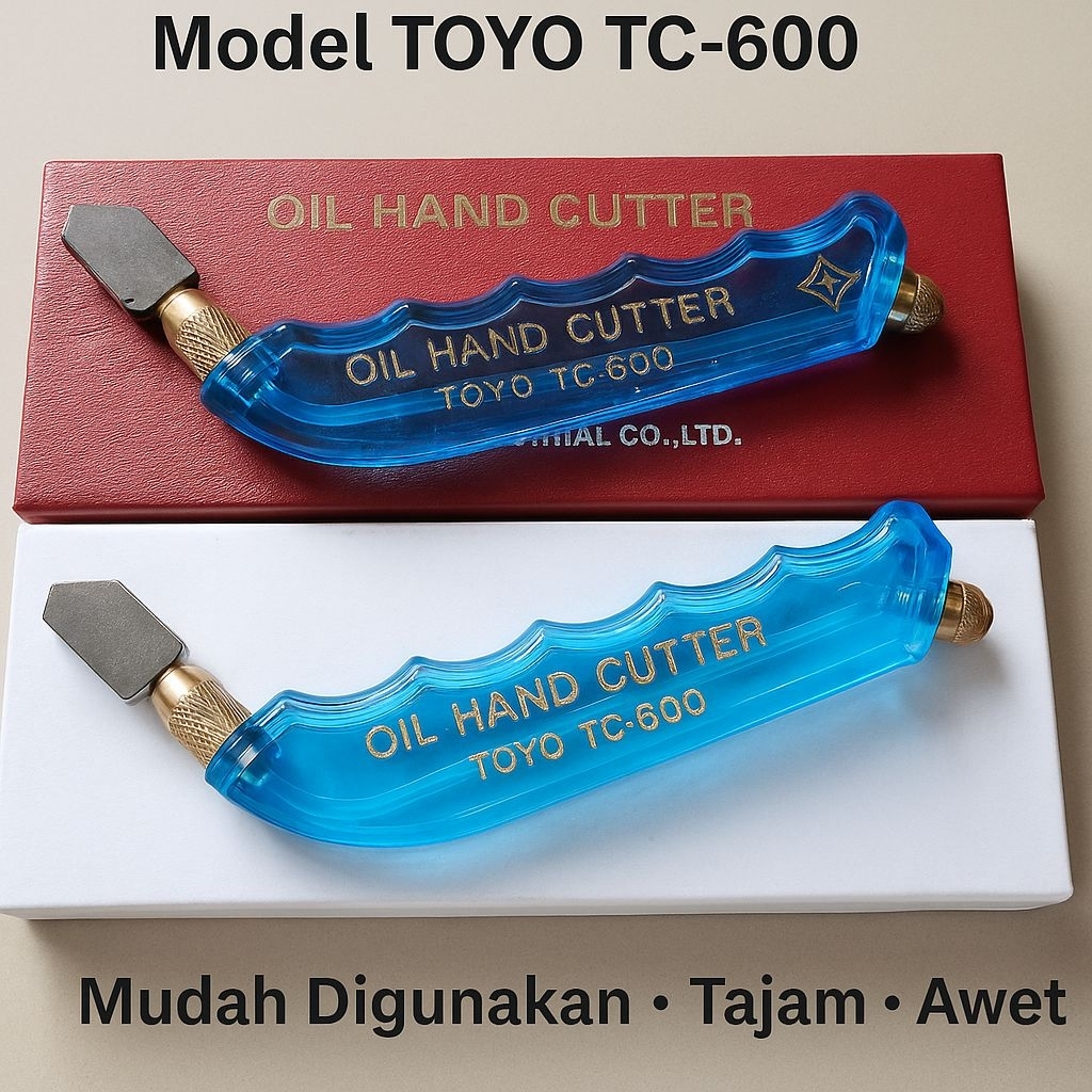 

Pemotong Kaca TOYO TC-600 – Oil Glass Cutter Jepang 1pcs by/ Malandang Teknik