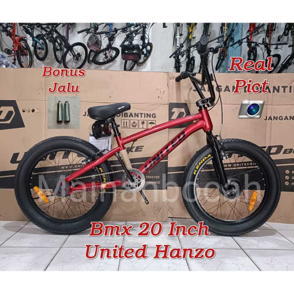 TERMURAH SEPEDA BMX 20 INCH UNITED HANZO BY UNITED TERBARU