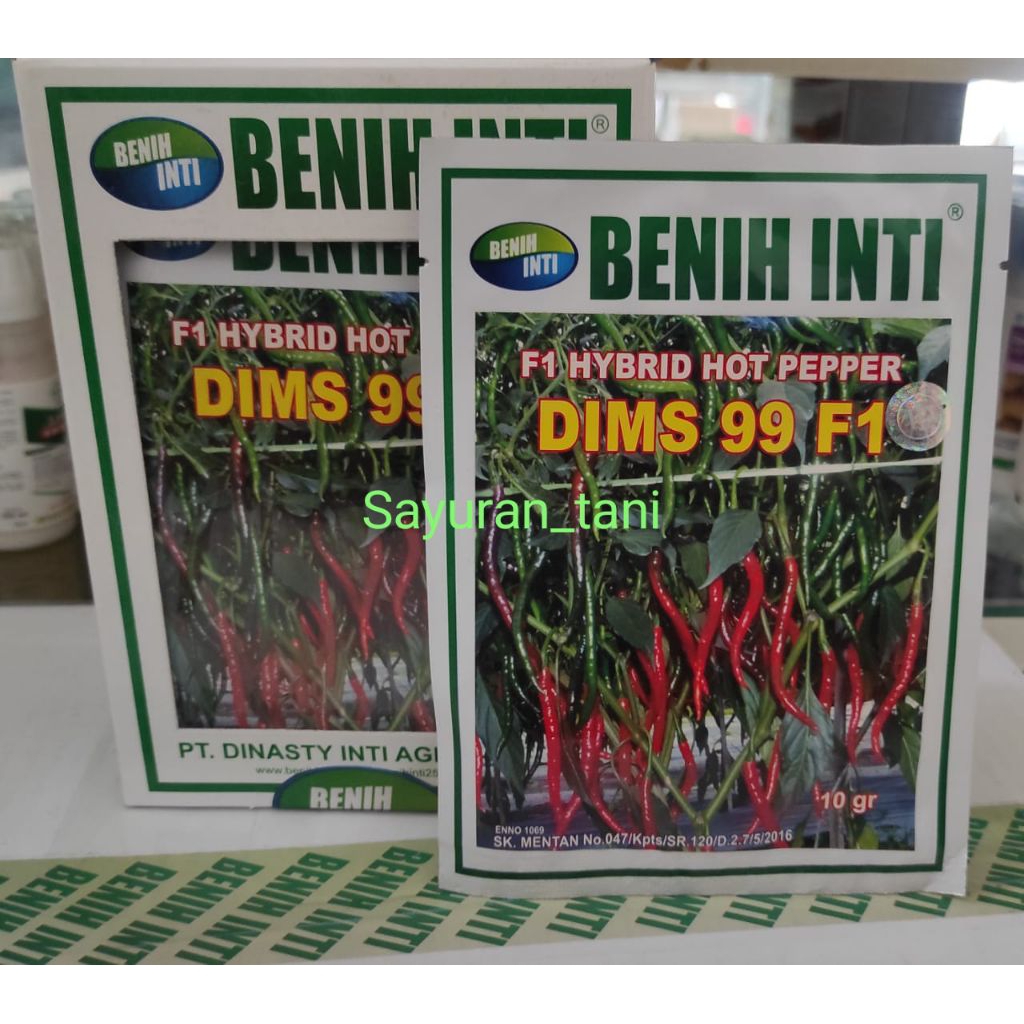 

Benih Cabe Kriting DIMS 99 F1