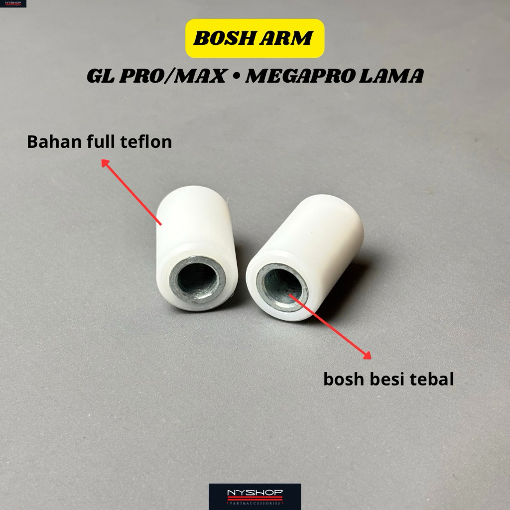Bosh Arm Gl Pro Max Megapro Primus Lama Bahan Teflon Pnp Swing Arem Original