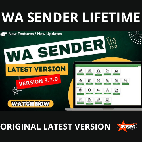 WA SENDER ORIGINAL WHATSAPP SENDER PRO FULL VERSION 2025 WA BULK SENDER WHATSAPP BLASTER BERGARANSI