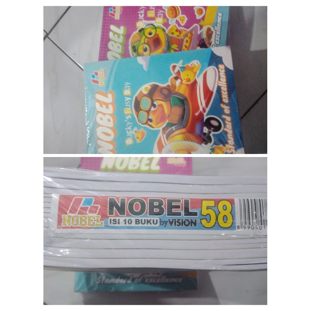 

Buku Tulis Vision | nobel 58 (10pcs)