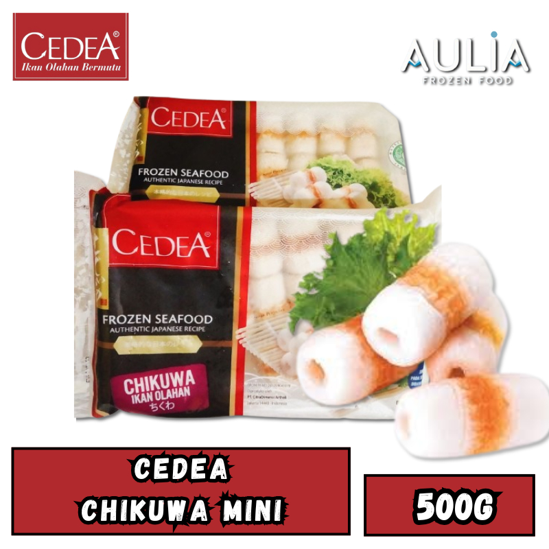 

Cedea Mini Chikuwa 500g/ Mini Chikuwa Cedea 500gr / Frozen Food Depok / Aulia Frozen Food