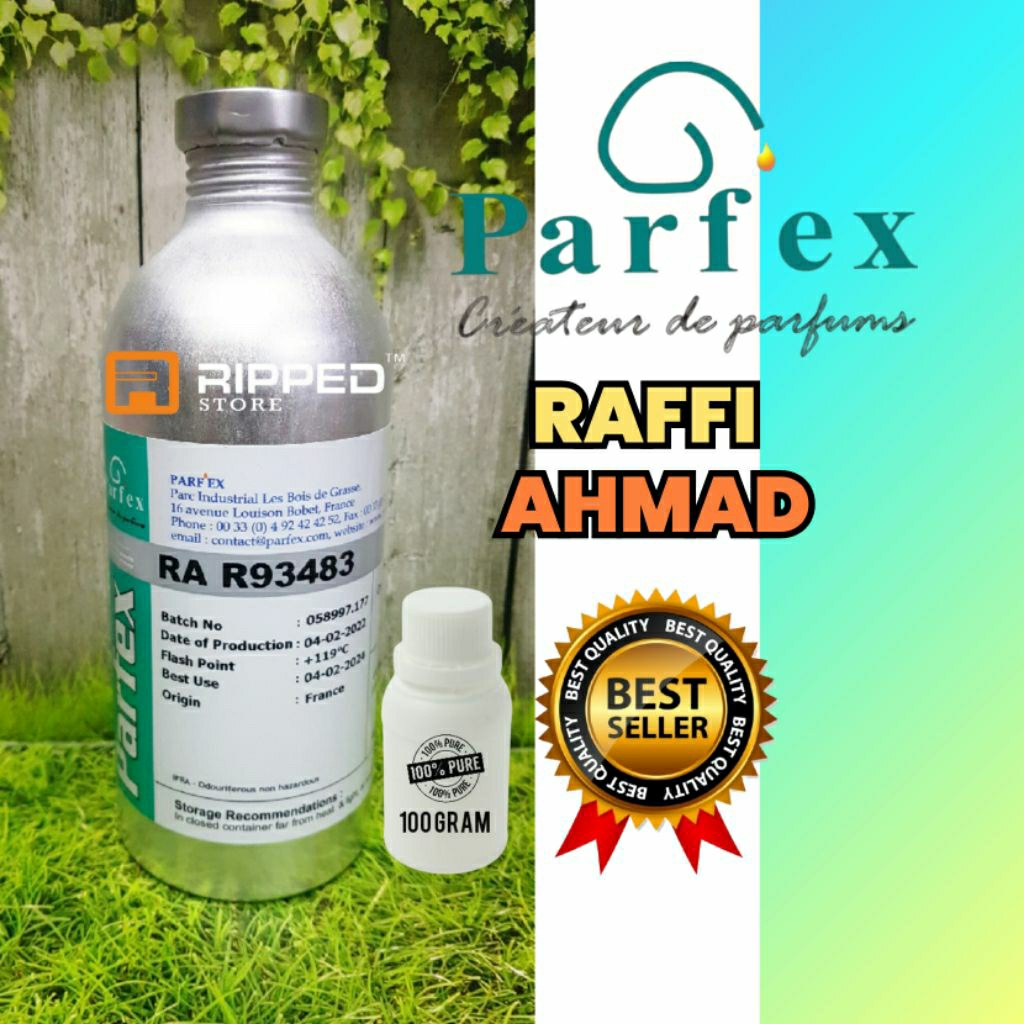 100ml Bibit Parfum Murni Raffi Ahmad Original Parfex