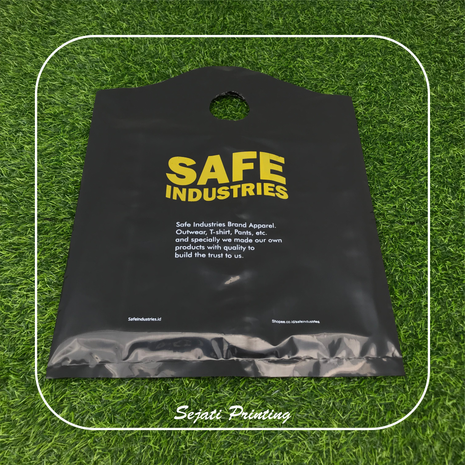 

(isi 100 pcs) Sablon Plastik Murah 35x45cm, FREE DESAIN - SEJATIPRINTING - PE Gunung