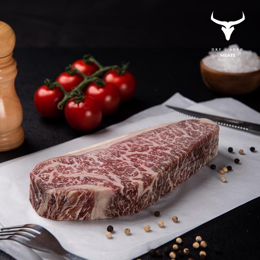 

Dry Aged Meats - Australian Wagyu Striploin Mb 9 Dry Aged 30 Days