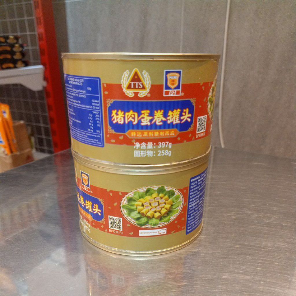 

Pork egg roll daging babi lunch