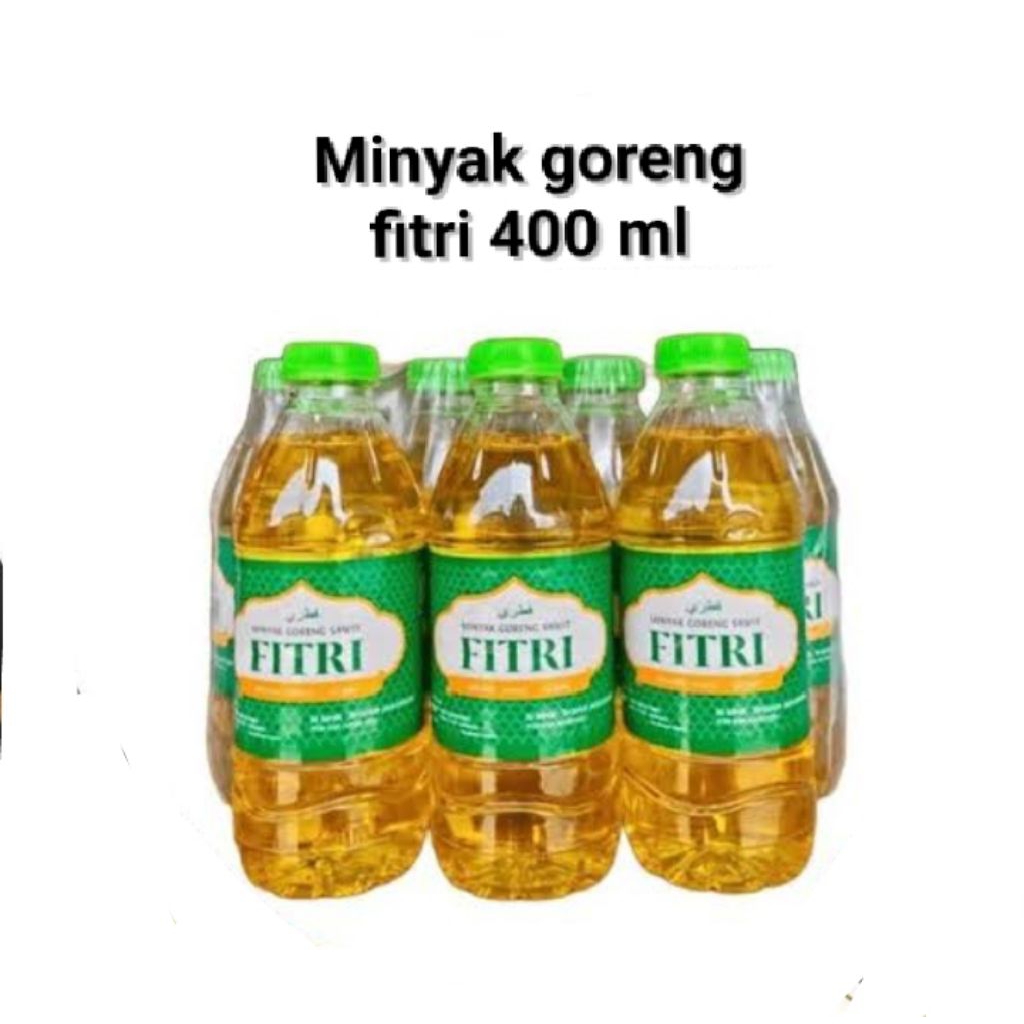 

MINYAK GORENG FITRI KEMASAN 400 ML, 1 SLOP ISI 12