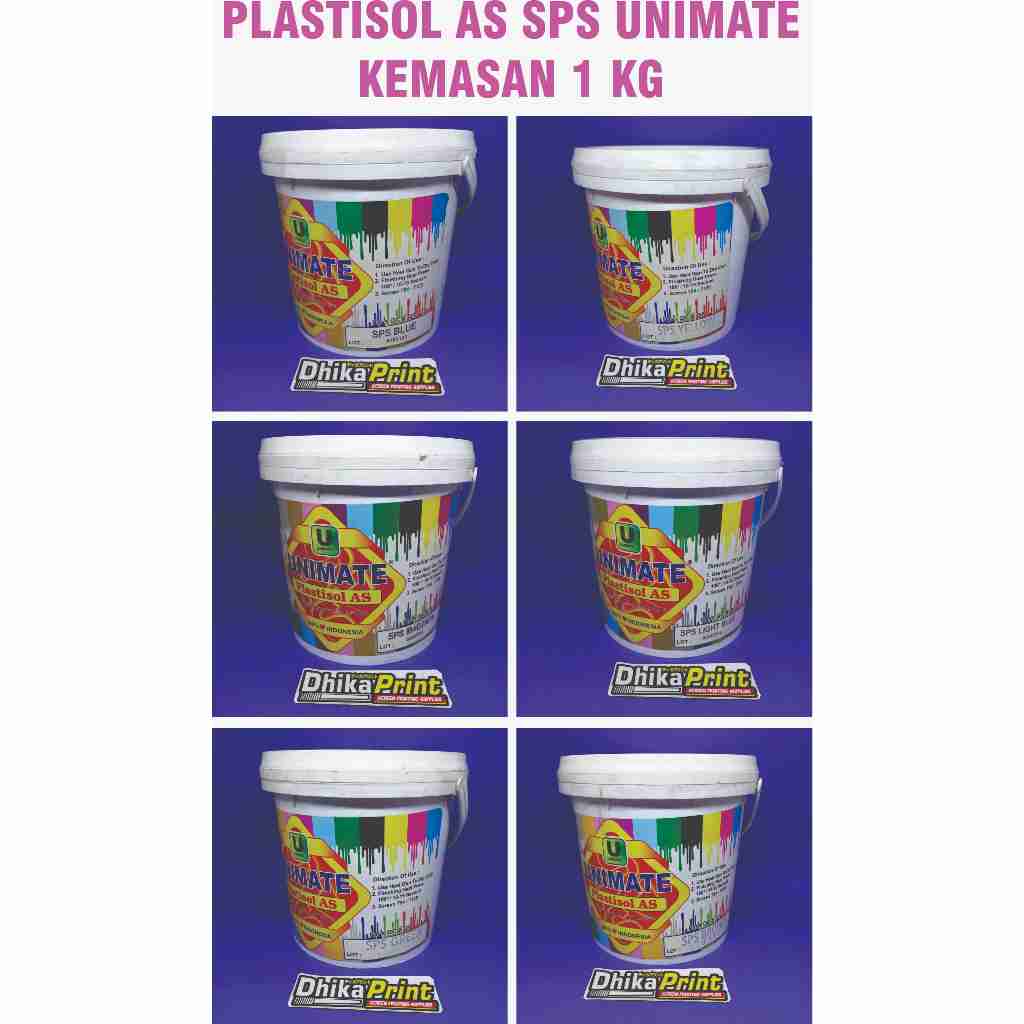 

PLASTISOL AS SPS UNIMATE KEMASAN 1 KG