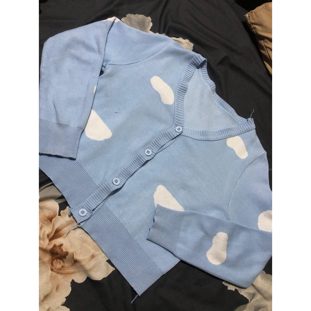 Cardigan Baby Blue