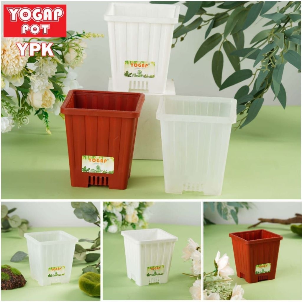 Pot Kotak Tinggi Besar Yogap YPK 22