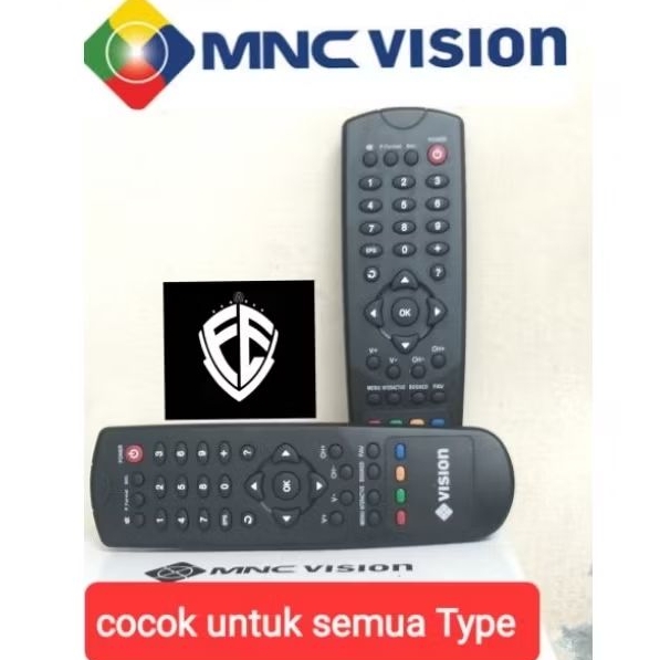Remote INDOVISION/MNC VISION/TOP TV/OKE VISION