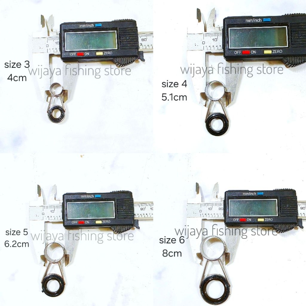 cincin ring guide joran antena ( harga untuk 1pc)