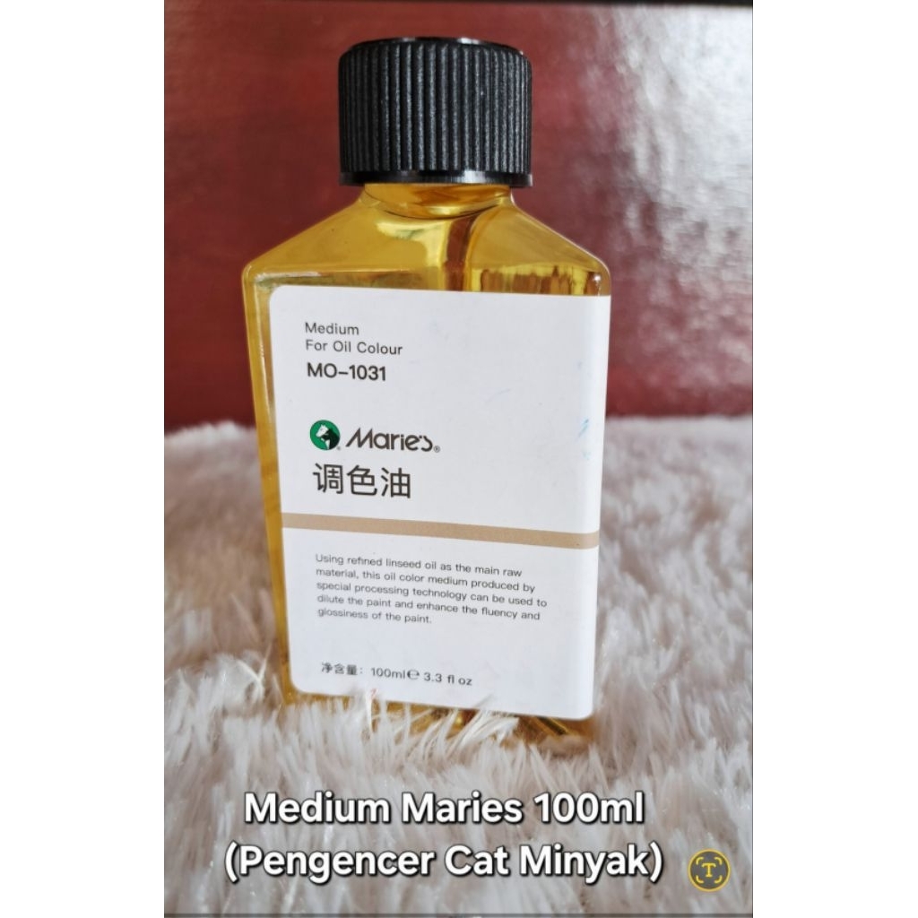 

Medium Maries 100ml (C001)/Cairan Pencampur/Pengencer cat minyak
