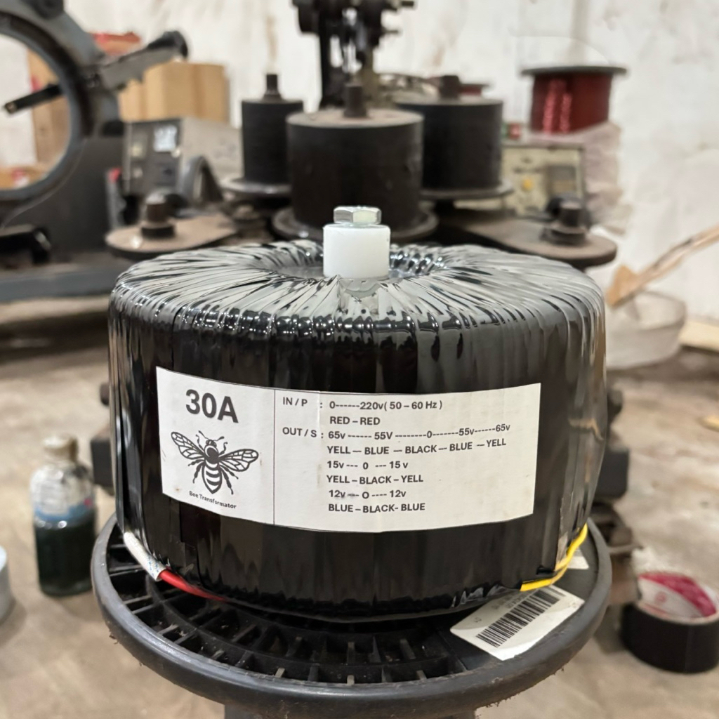 TRAFO TOROID DONAT 30A CT 65V 55V (BEE TRANSFORMATOR)