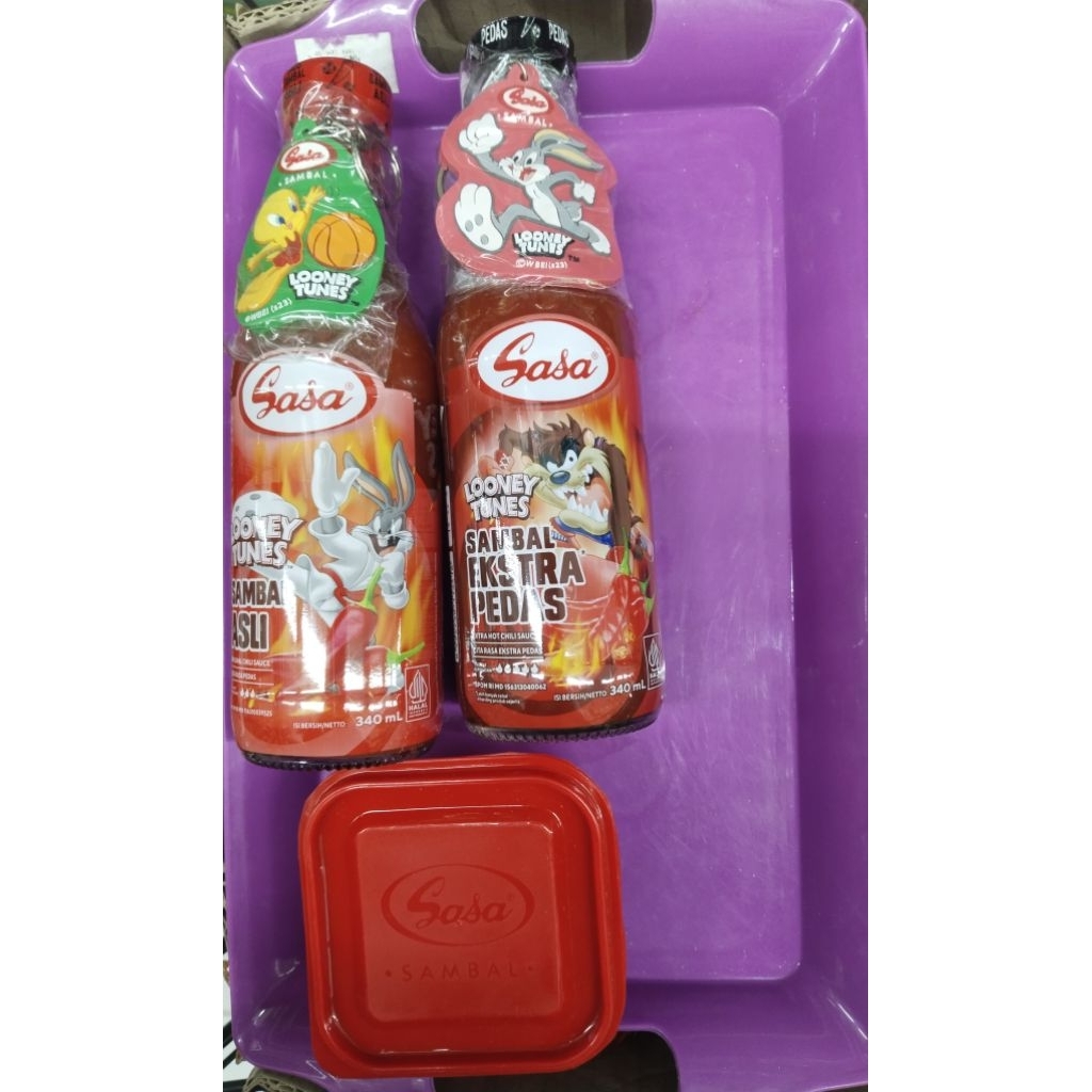 

sasa saos xtra pedas bundling saos sambal 340ml