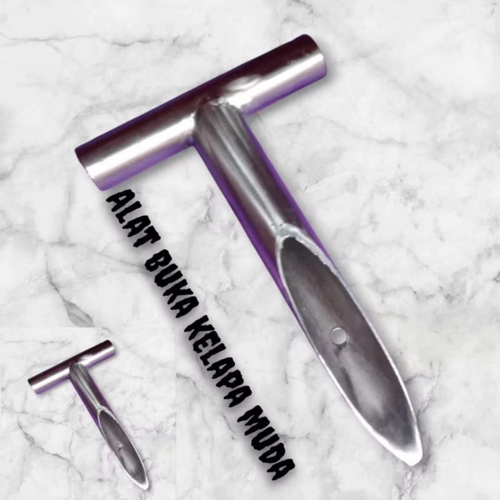 alat pembuka kelapa muda bahan stenlis