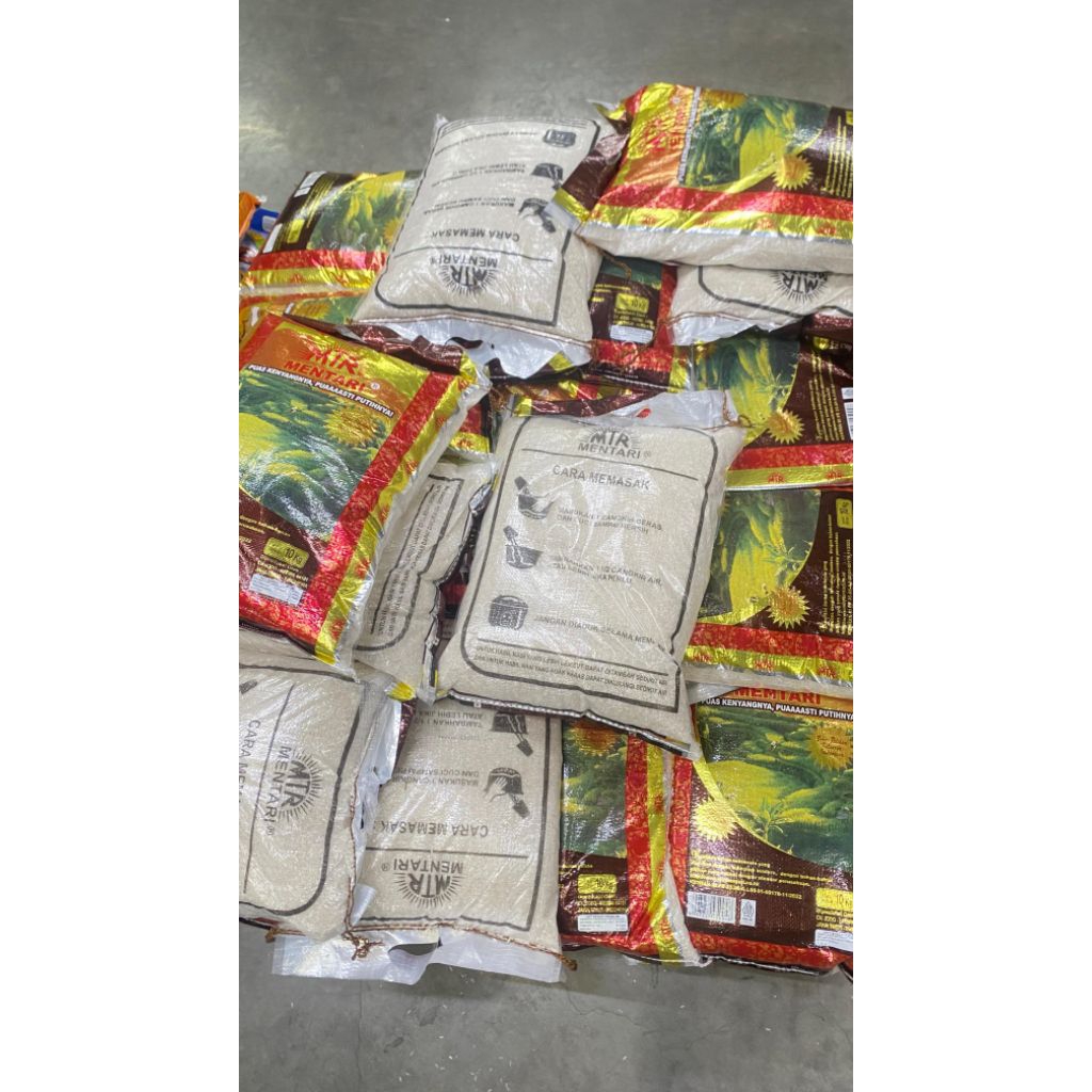 

Beras Mentari Kemasan 10 Kg