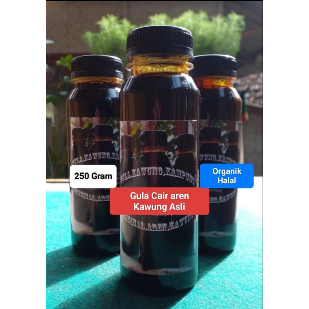 

Gula Aren Cair Asli Kawung Kampung 1,5KG/1,5L (Bungbulang Garut) Super Premium