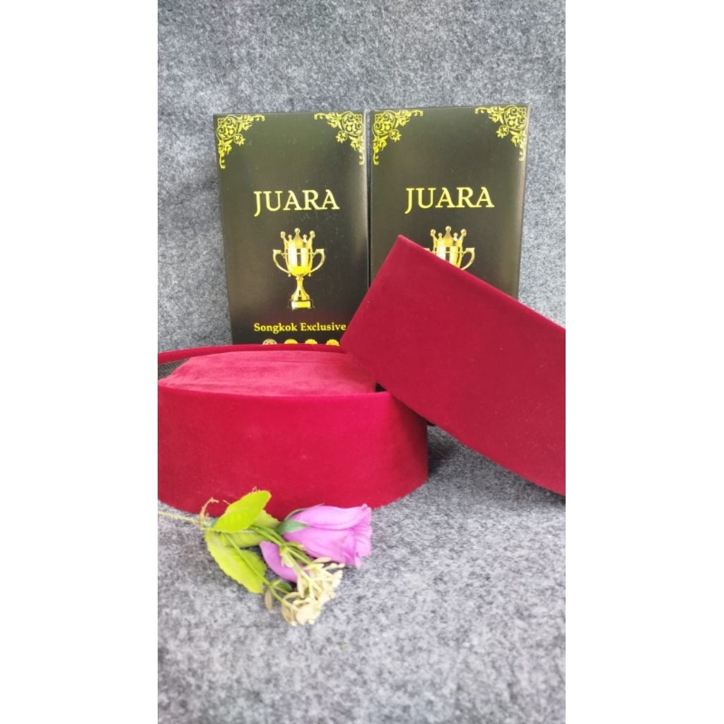 PECI BETAWI MERAH KOPIYAH MERAH SONGKOK MERAH ORIGINAL