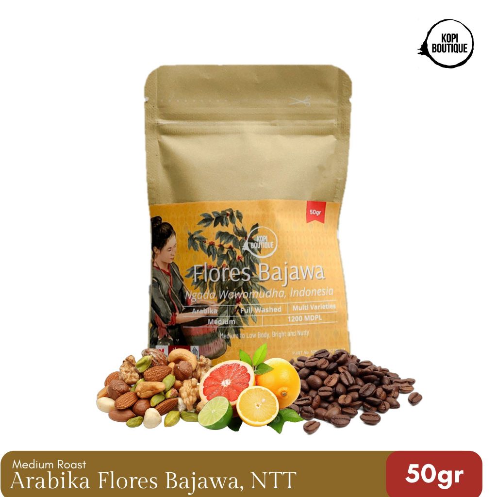 

Kopi Arabica Flores Bajawa 50gr