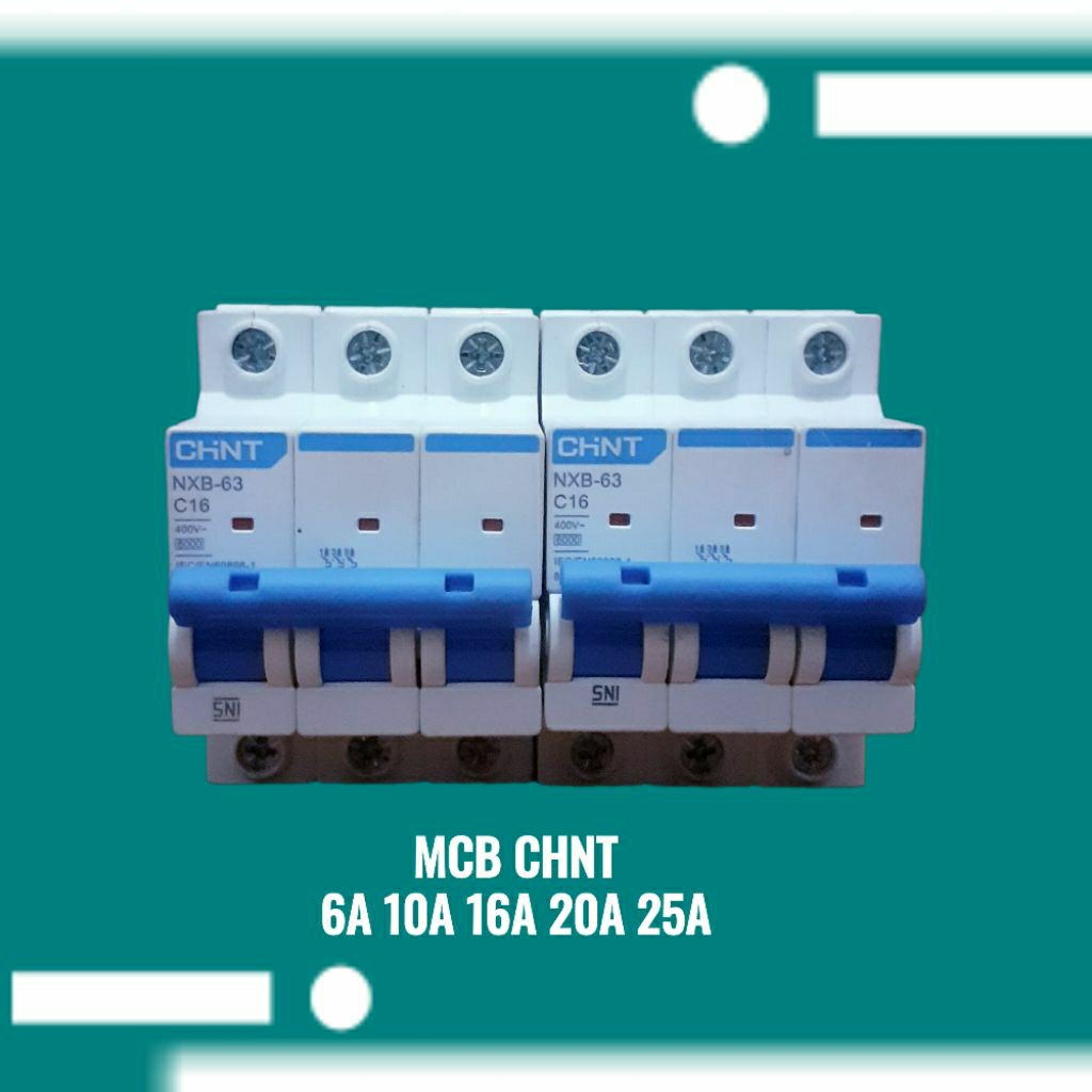 mcb chnt 3p 10a 16a 20a 25a 63a seken