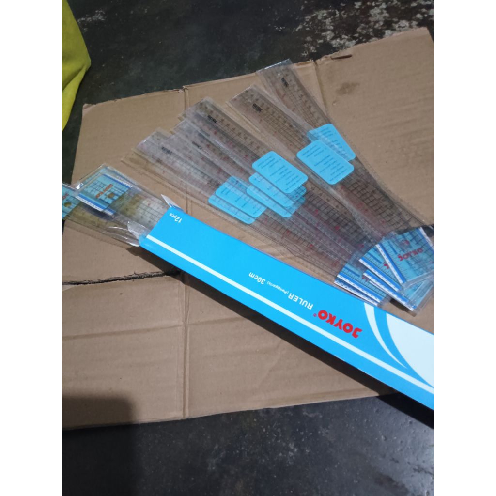 

Gbs .ROL / PENGGARIS PLASTIK JOYKO UK 30 CM