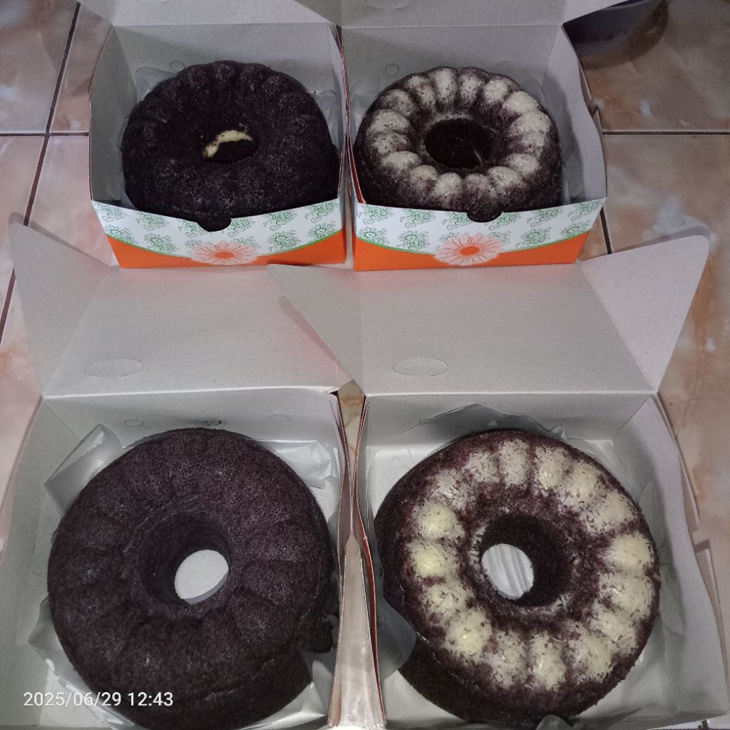 

Bolu ketan hitam / bolu virall / ketan hitam lumer