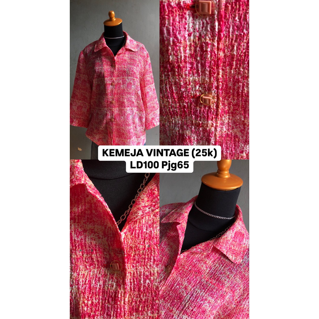 PRELOVED KEMEJA VINTAGE
