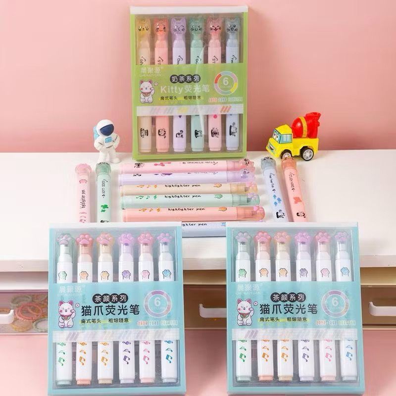 

Stabilo Isi 6 Karakter PAW / Stabilo Isi 6 Motif Telapak Kucing