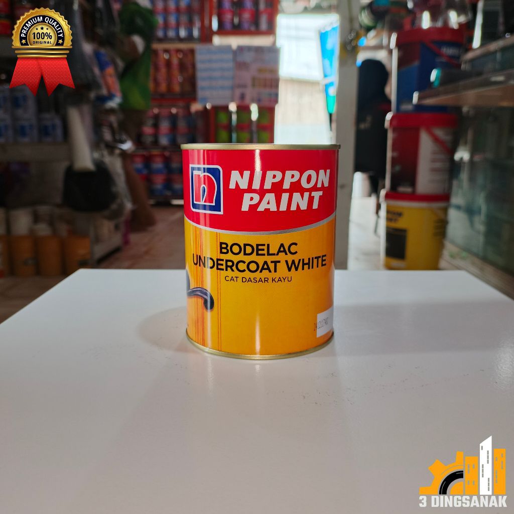 CAT DASAR KAYU BODELAC UNDERCOAT WHITE NIPPON PAINT 1KG
