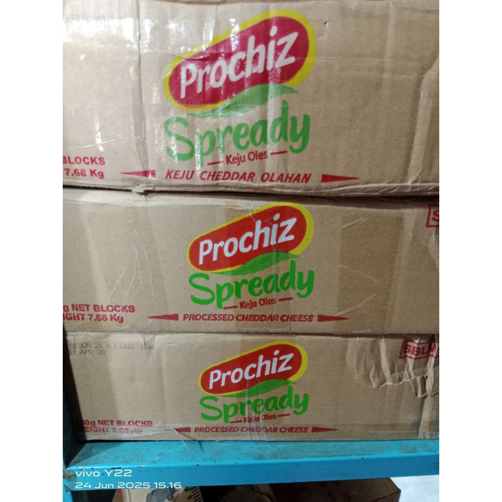 

Prochiz Spready Cheese - Keju Oles 160gr