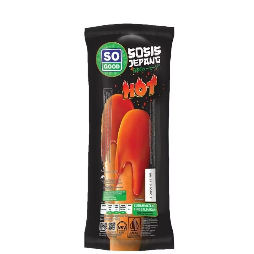 

So Good Sosis Jepang Saus Pedas 55 gr