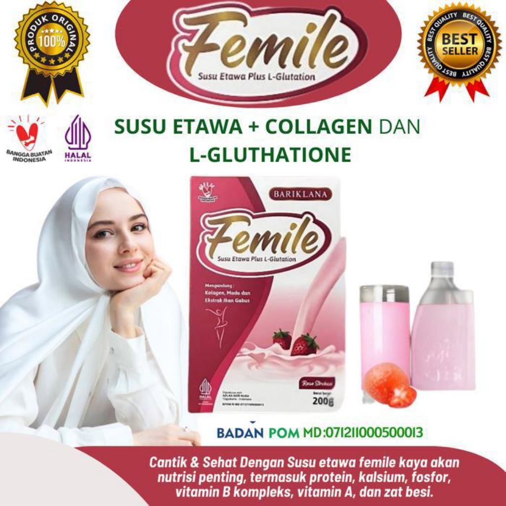 

FEMILE SUSU KAMBING ETAWA PKUS KOLAGEN | BARIKLANA