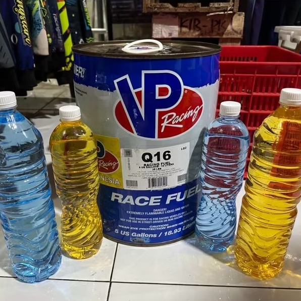 TERBARU 2025 VP RACING Q16 REG RESMI &  BENSOL AVGAS MURNI ECERAN 1 LITER