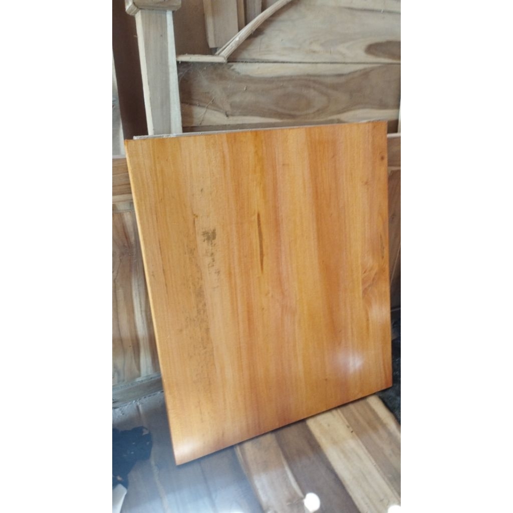 papan ambalan kayu mahoni daun meja