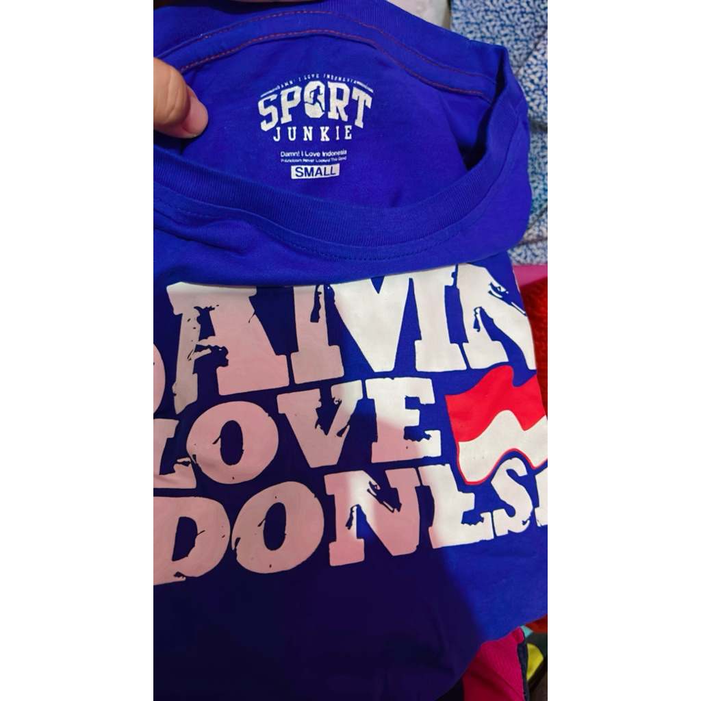 Kaos Damn I Love Indonesia Original