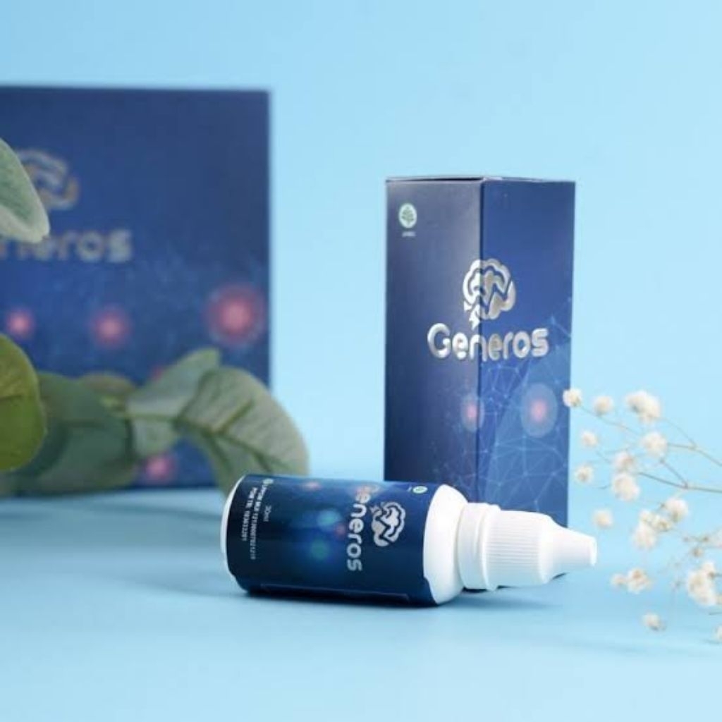 1 Botol Generos Vitamin Otak Anak - Nutrisi Anak Sehat & Aktif Mengatasi Speech Delay