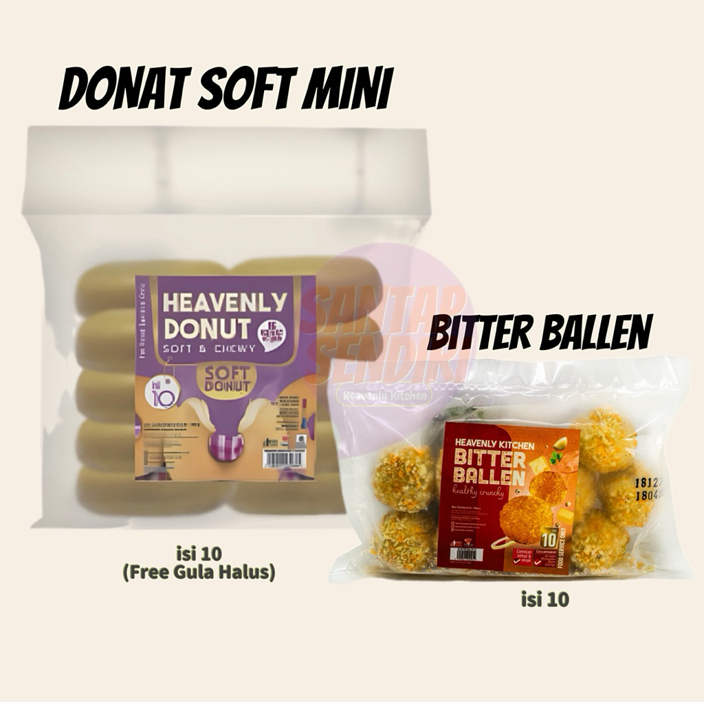 

BUNDLING - Snack Bitter Ballen & Donat Soft Mini