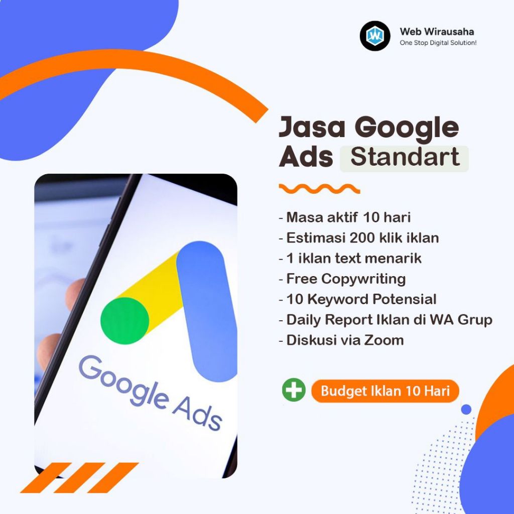 Jasa Iklan Google Ads (Paket Standart)