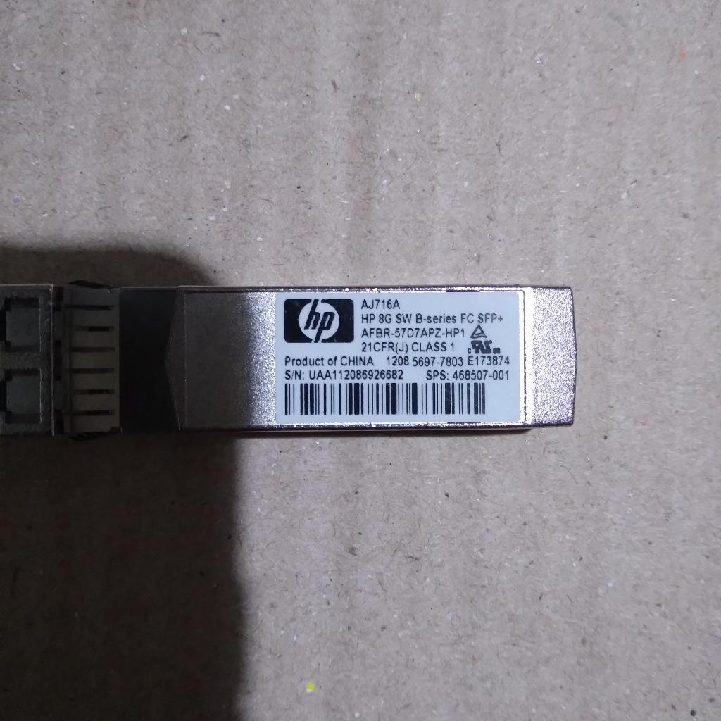 Sfp+ 8GB Hp  .. Finisar  .. Transceiver Sfp+ HP 8G SW FC SFP+