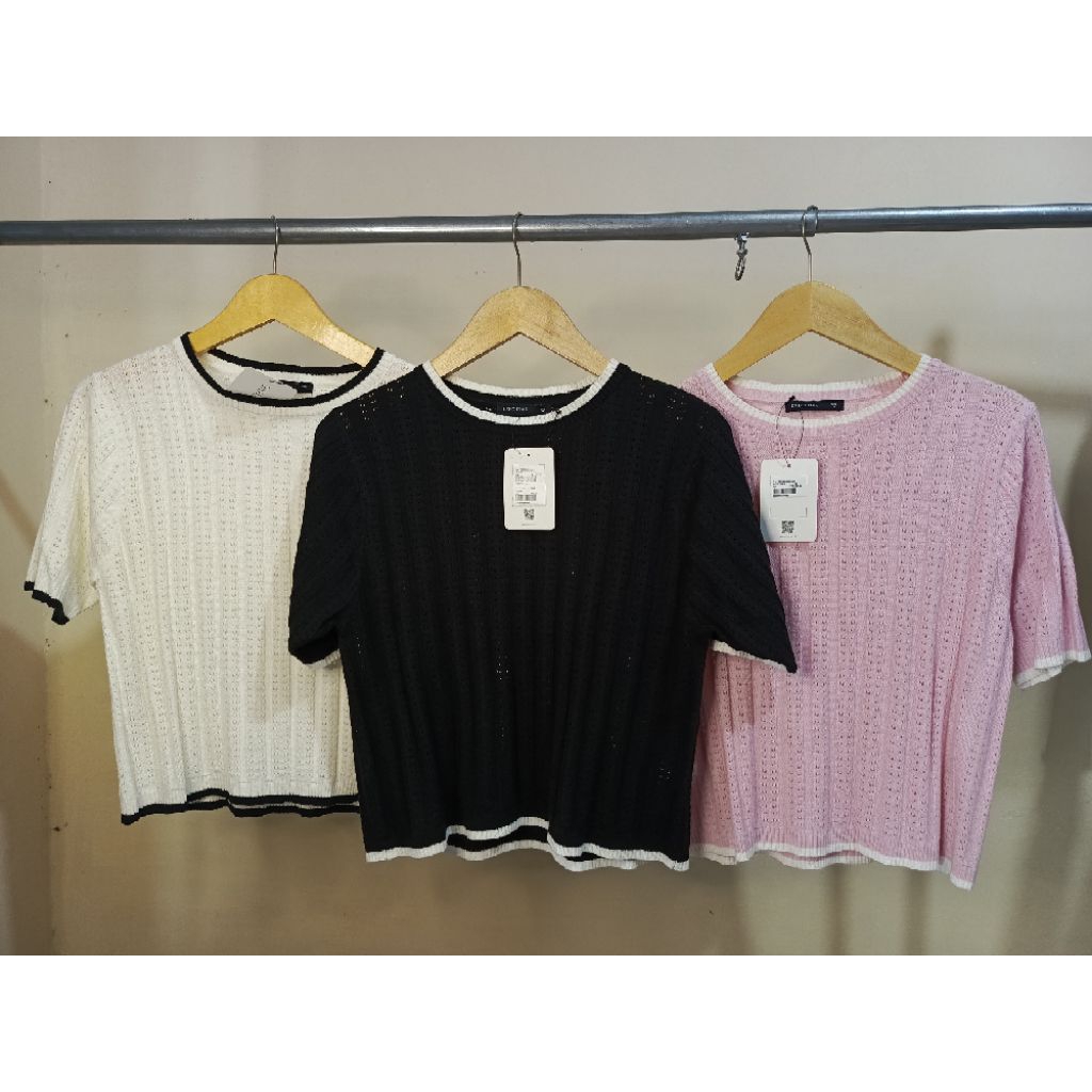 EXECUTIVE ATASAN RAJUT WANITA LENGAN PENDEK ORIGINAL