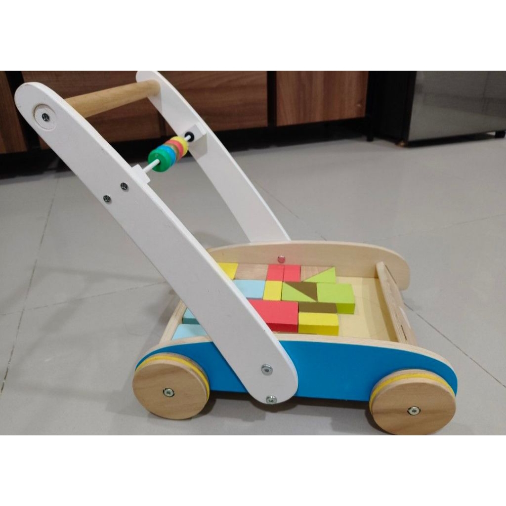 ELC Wooden Push Walker Preloved