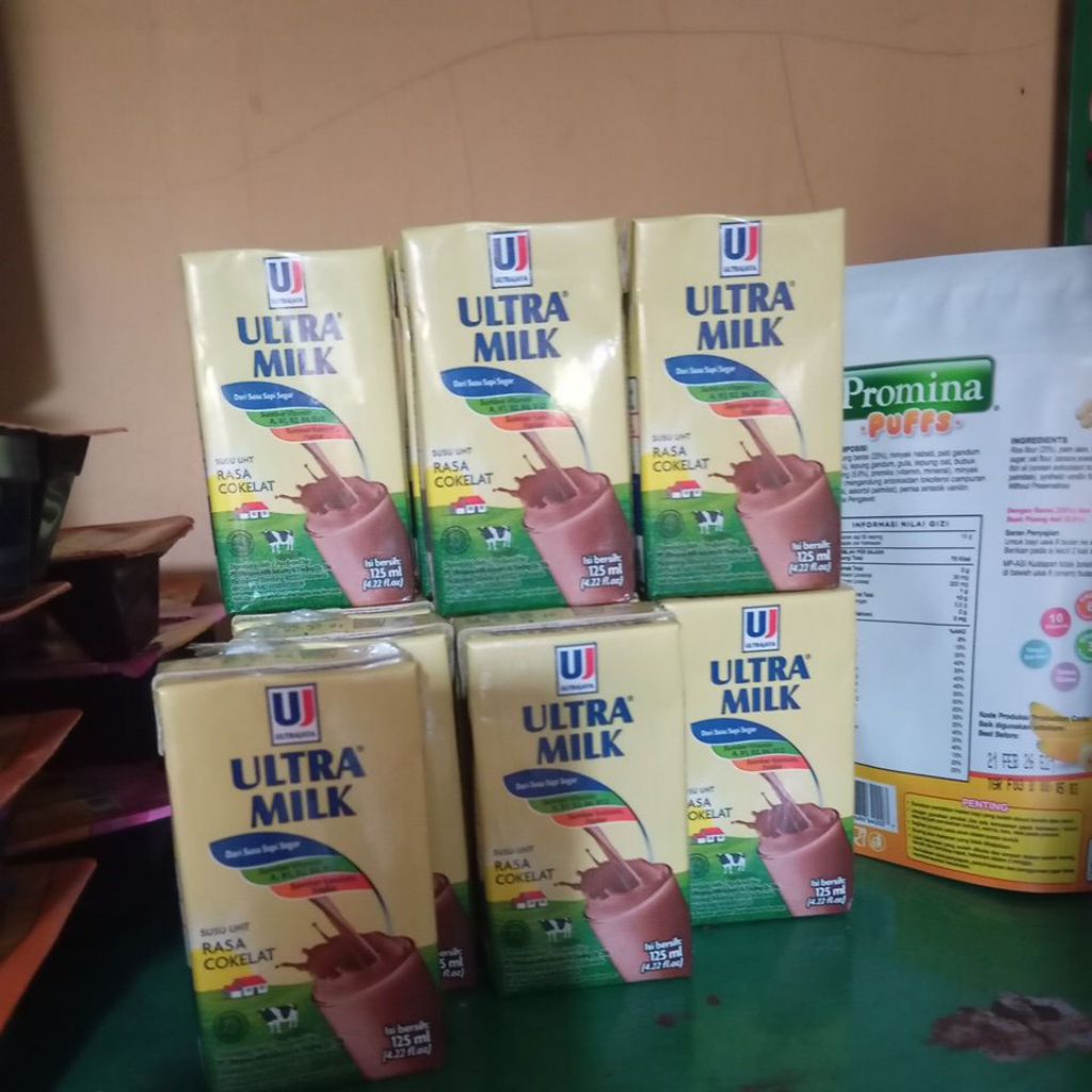 

susu kotak ultra jaya