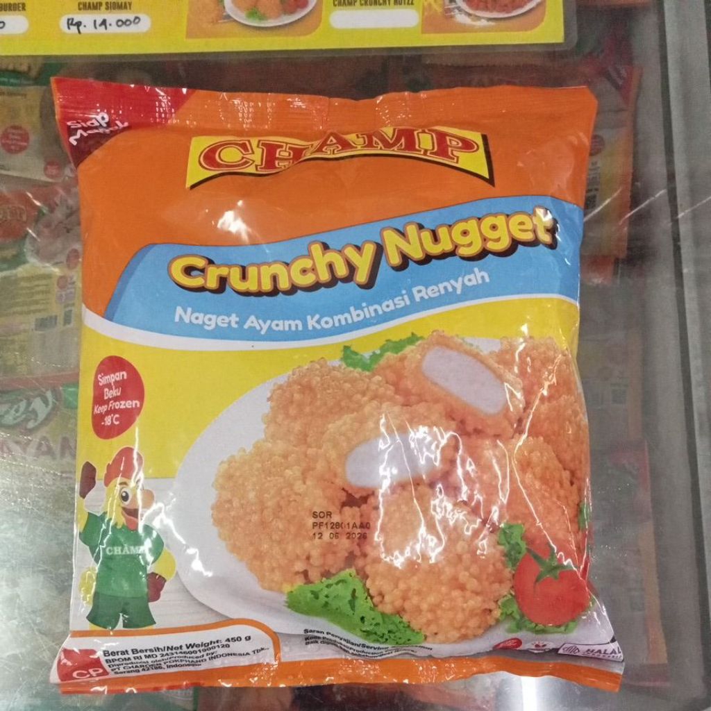 

Champ Crunchy Nuget 450gr