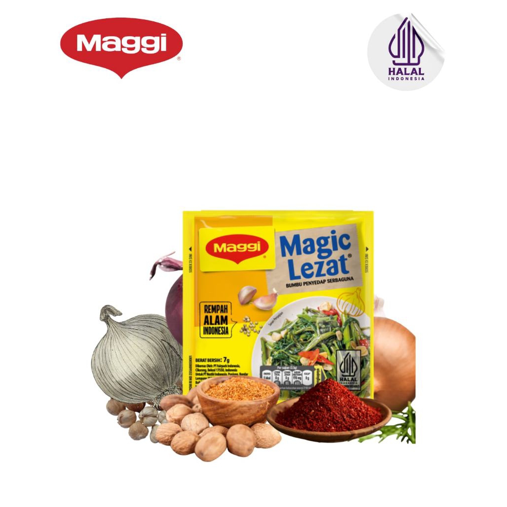 

Bumbu penyedap rasa Masako , Royco , Magic lezat 1 Renteng isi 12 Biji
