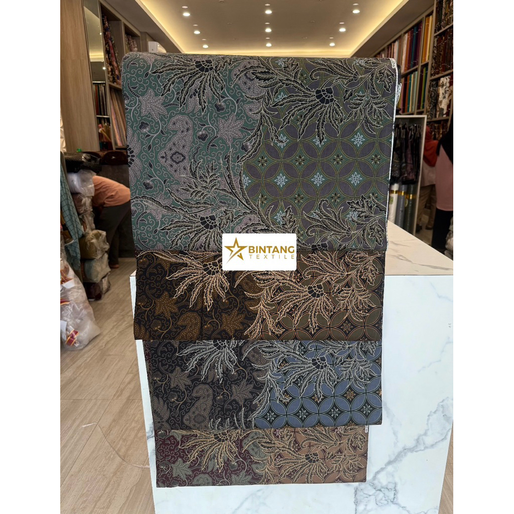 Kain batik katun premium / bahan kebaya kemeja batik rok sarimbit