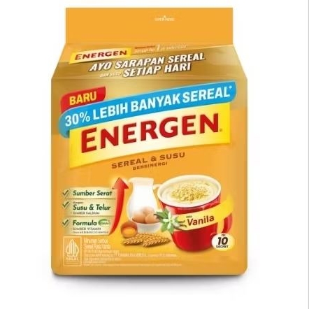 

ENERGEN MINUMAN SEREAL VANILA 10 PC